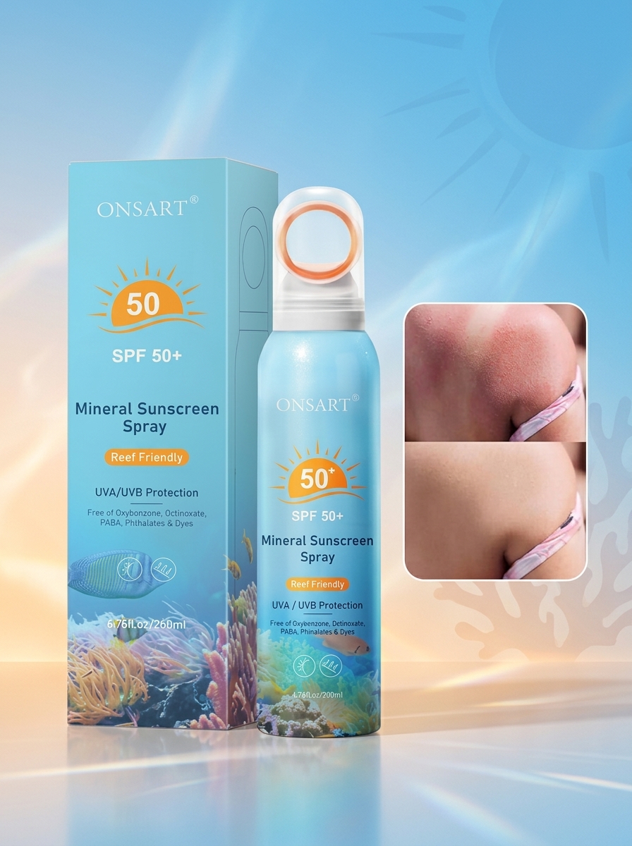 Reef Safe SPF 50 Zinc Oxide Sunscreen Spray