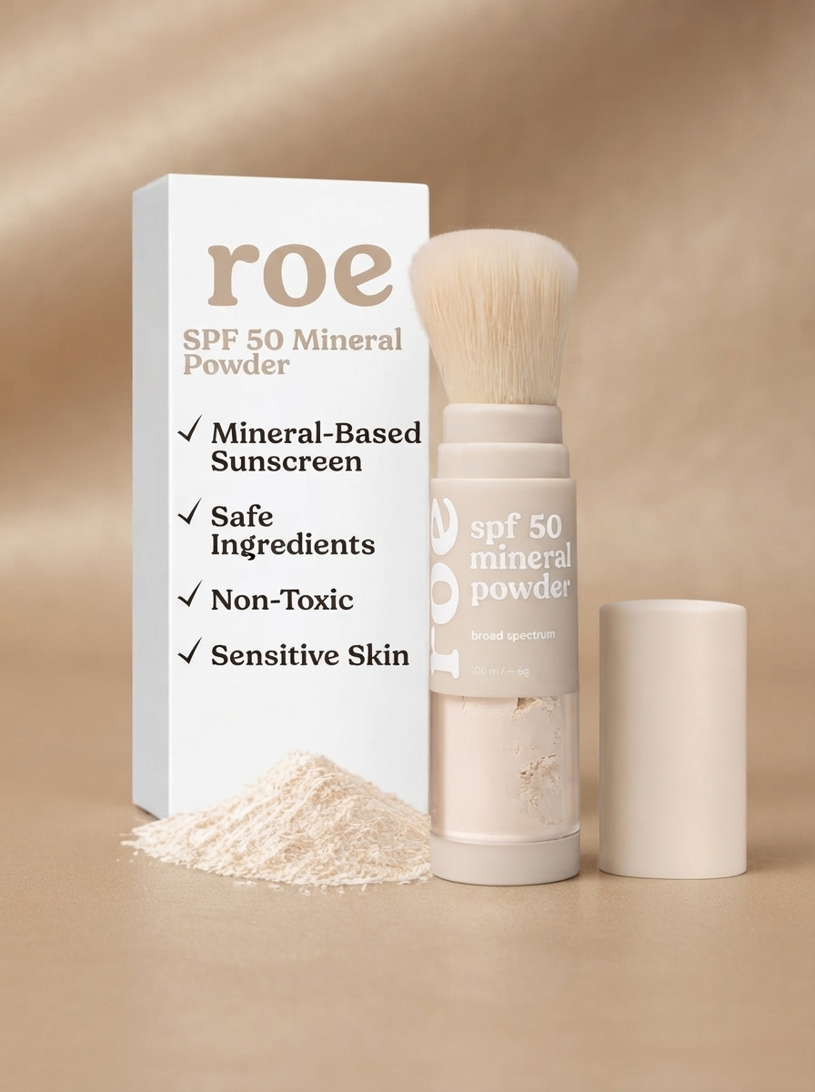Roe Wellness SPF 50 Mineral Powder Sunscreen