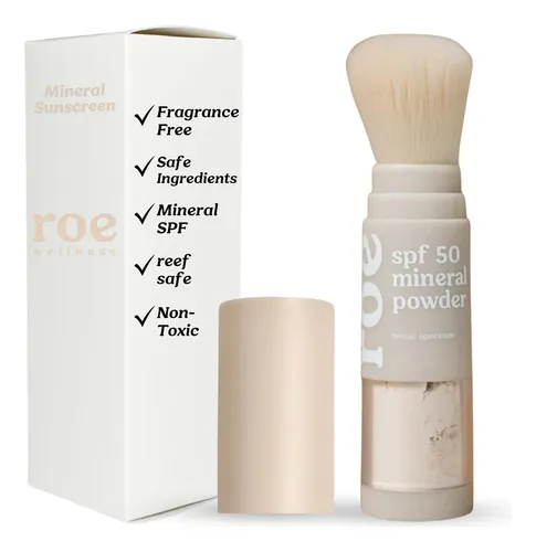 Roe Wellness SPF 50 Mineral Powder Sunscreen