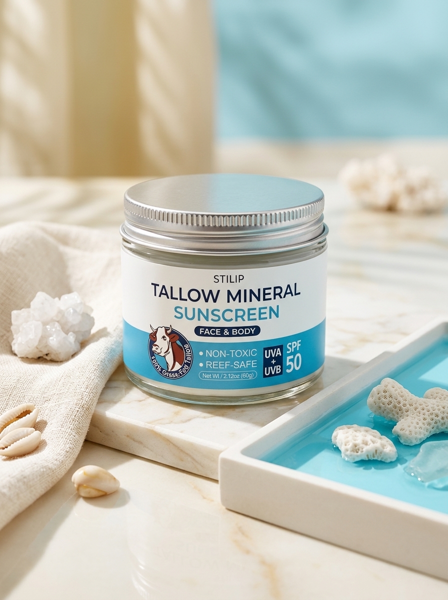 Stilip Organic Beef Tallow Sunscreen