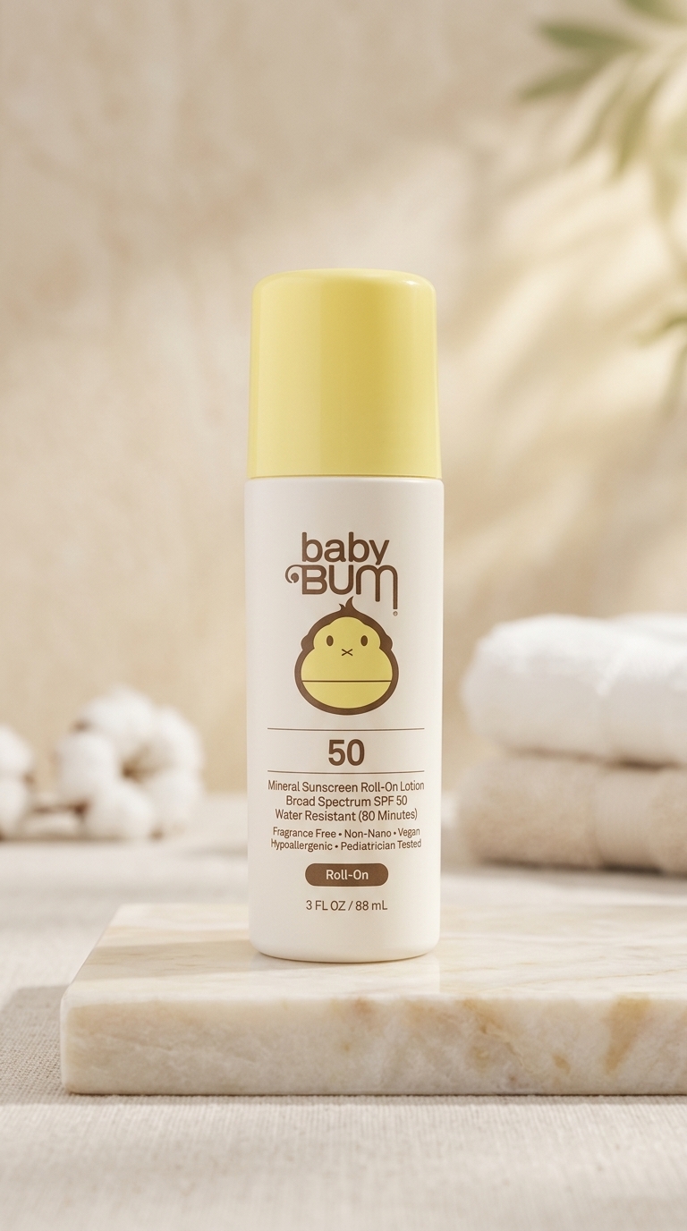 Sun Bum Baby Bum Mineral SPF 50 Roll-On Sunscreen