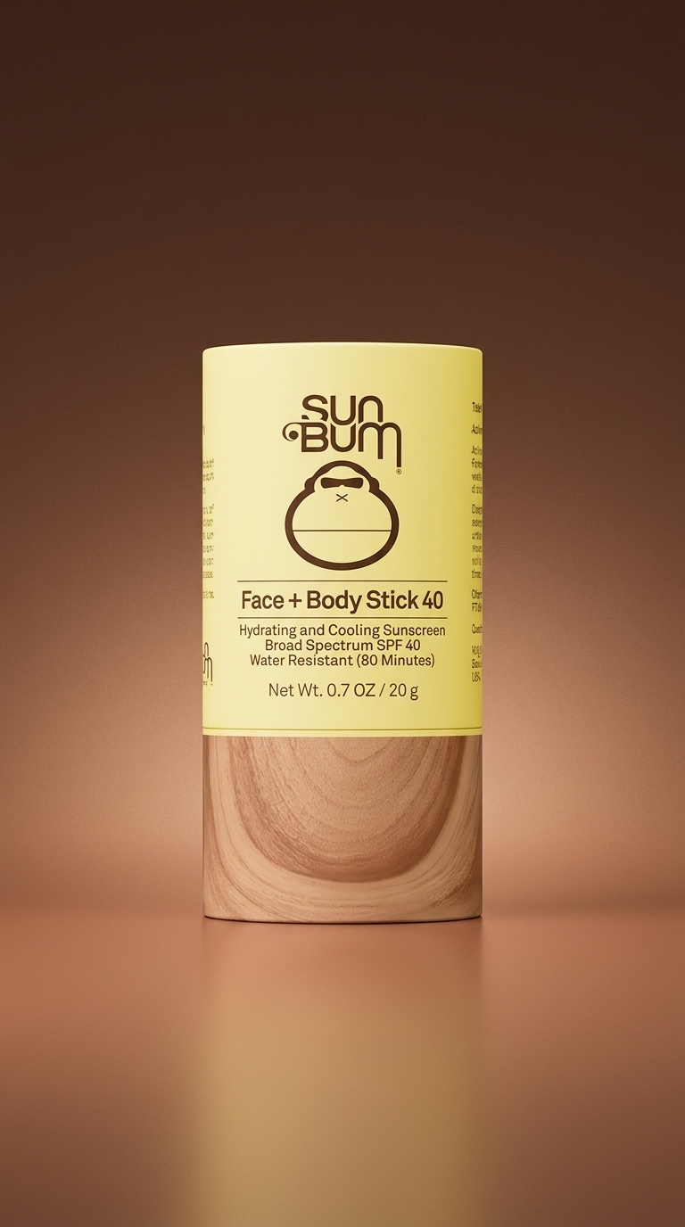 Sun Bum SPF 40 Cooling Sunscreen Stick (Travel Size)