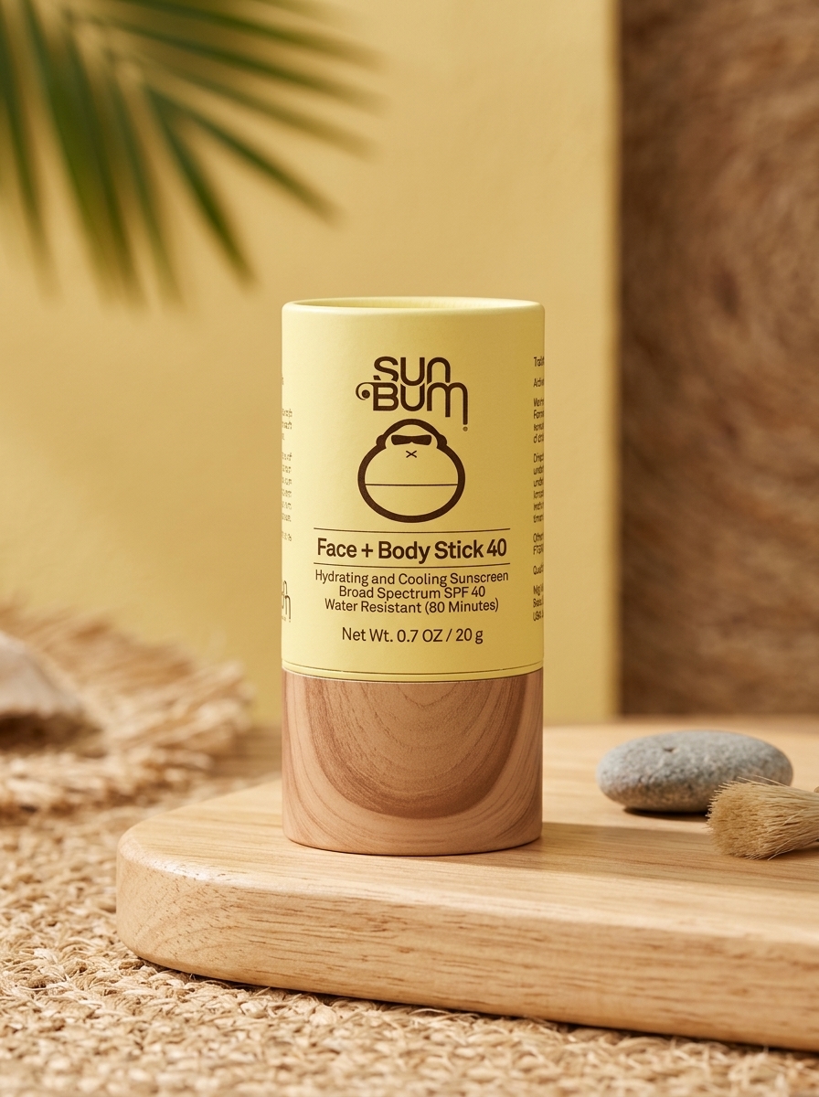 Sun Bum SPF 40 Cooling Sunscreen Stick (Travel Size)