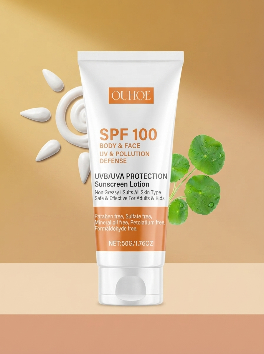 Travel Sunscreen SPF 100 for Face & Body
