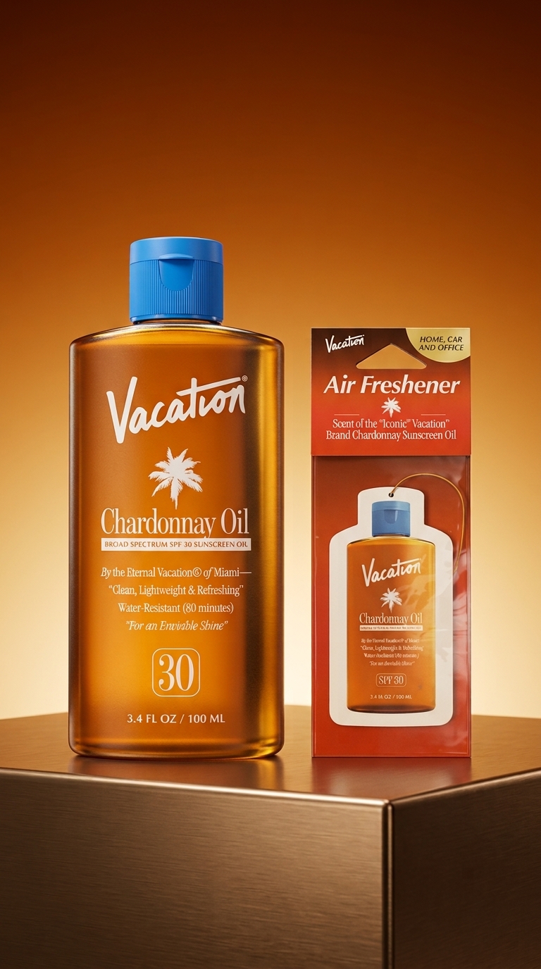 Vacation Chardonnay SPF 30 Sunscreen Oil Bundle