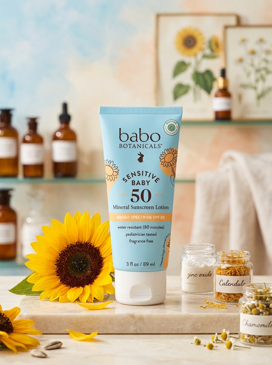 Babo Botanicals Sensitive Mineral Lotion