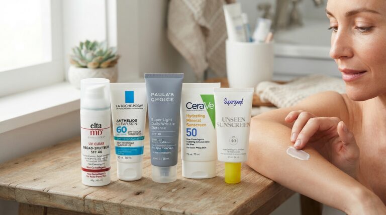 Best Facial Sunscreens for Acne Prone Skin