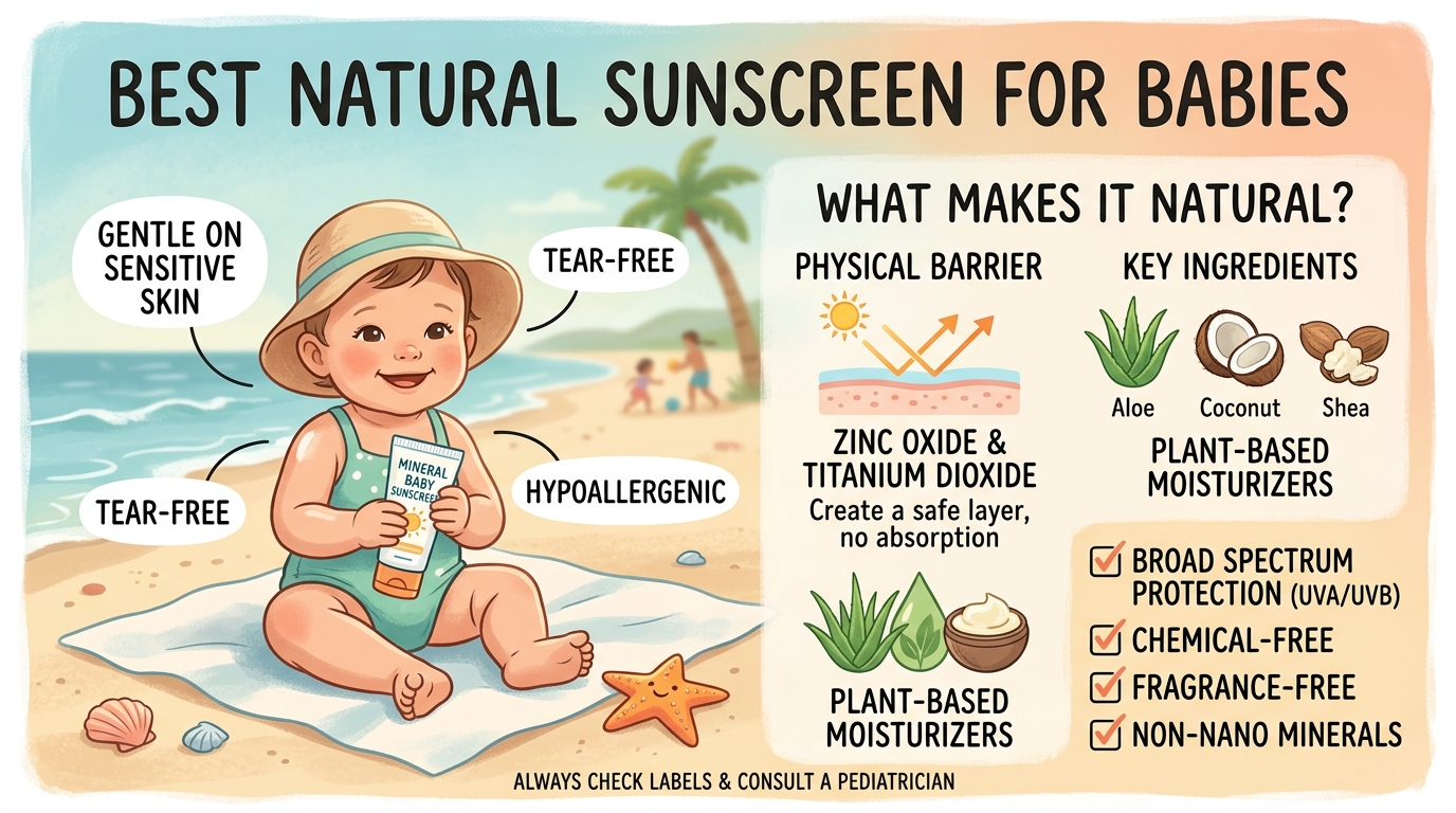 Best Natural Sunscreens for Babies
