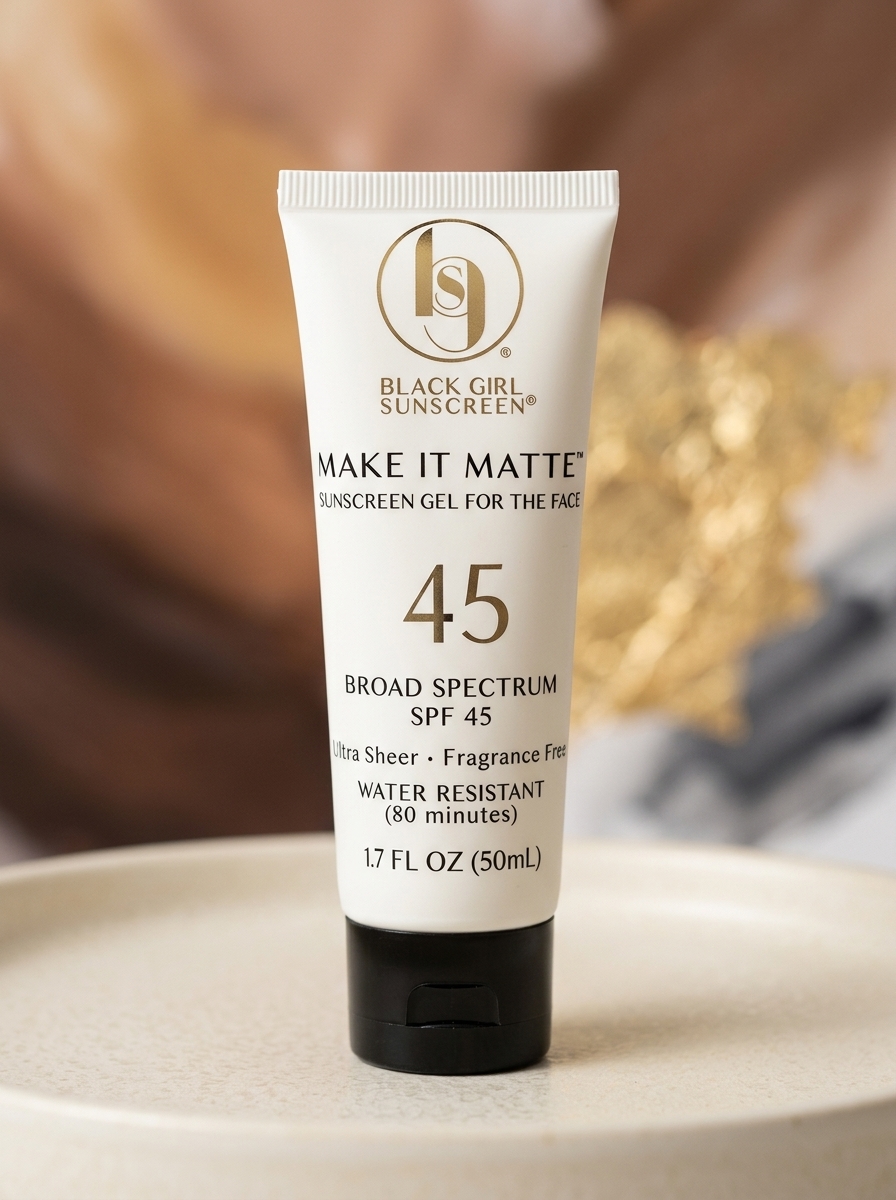 Black Girl Sunscreen Make It Matte Gel
