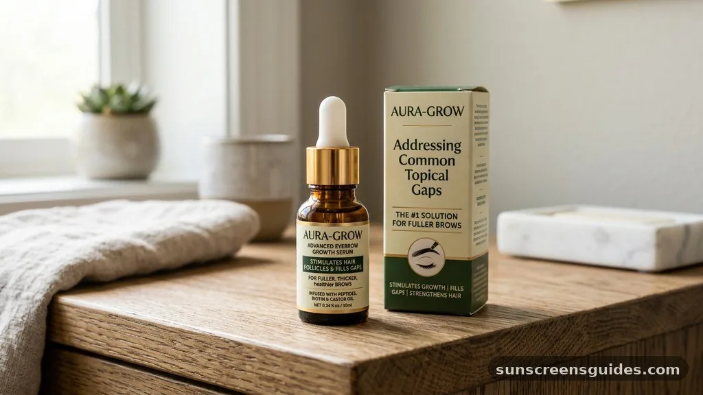 Addressing Common Topical Gaps - what is the best eyebrow growth serum