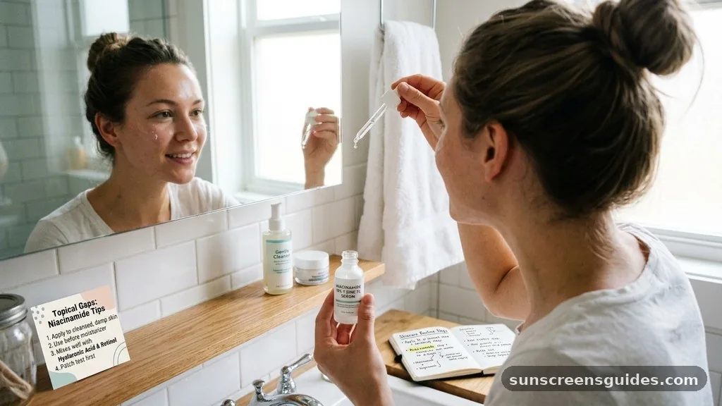 Addressing Common Topical Gaps in Skincare Knowledge - how to use niacinamide serum