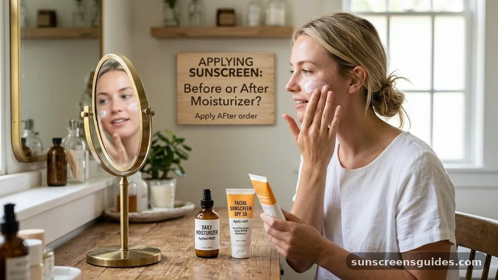 Addressing Topical Gaps in Sunscreen Application - do you apply sunscreen before or after moisturizer