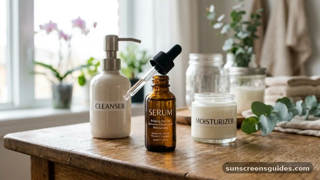 Bridging the Gap Between Cleansing and Moisturizing - what is serum for