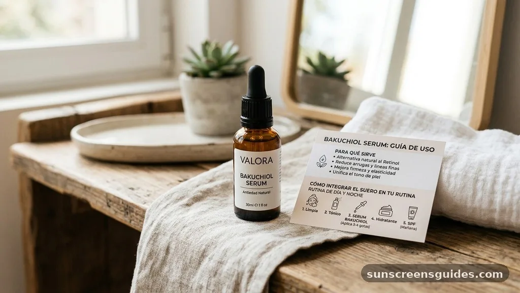 Cómo Integrar el Suero en tu Rutina - bakuchiol serum para que sirve