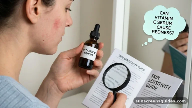 can vitamin c serum cause redness