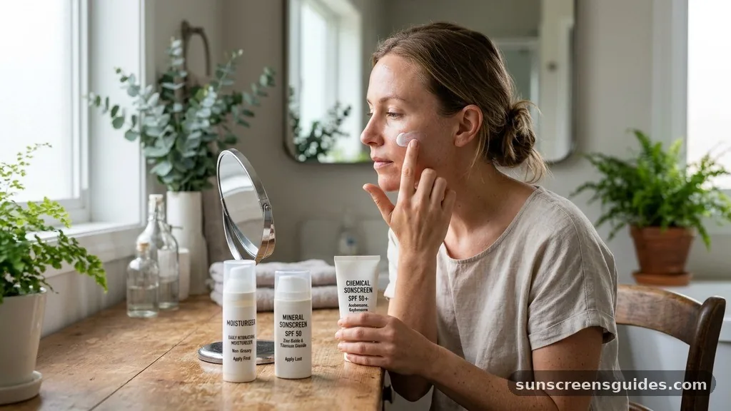 Chemical Filters vs. Mineral Sunscreens - do you put moisturizer on before sunscreen