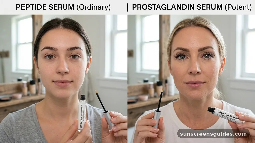 Comparing Peptide Serums to Prostaglandin Serums - does the ordinary lash serum work