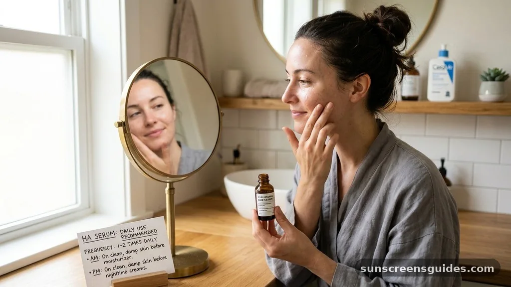 Daily Integration and Frequency Recommendations - how often to use hyaluronic acid serum