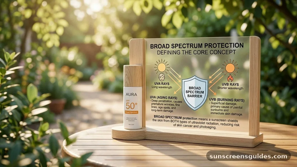 Defining the Core Concept of Broad Spectrum Protection - what does broad spectrum sunscreen mean