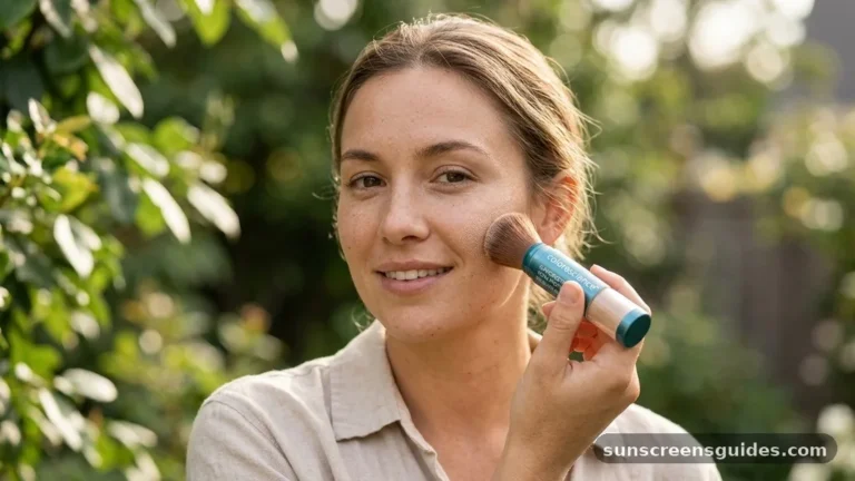 does powder sunscreen work