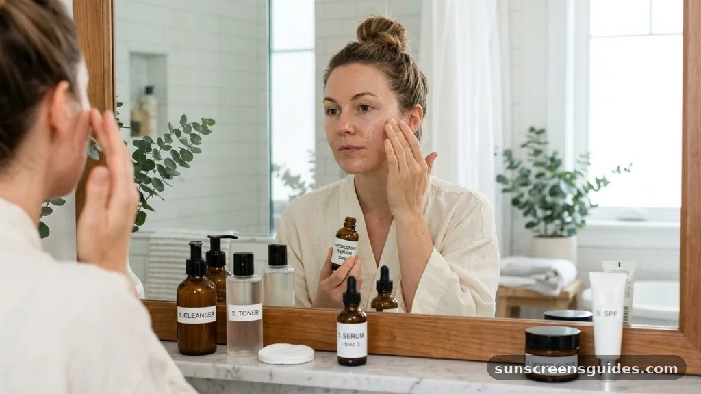El orden estratégico en tu rutina de cuidado - como se usa el serum facial