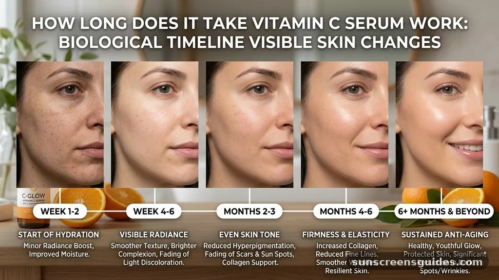 how long does it take for vitamin c serum to work