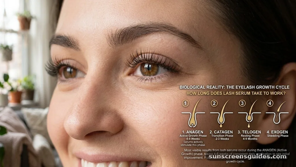 how long does lash serum take to work