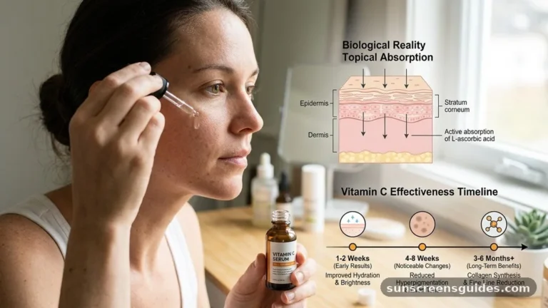 how long for vitamin c serum to work