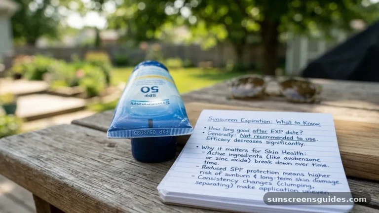 how long is sunscreen good for after the expiration date