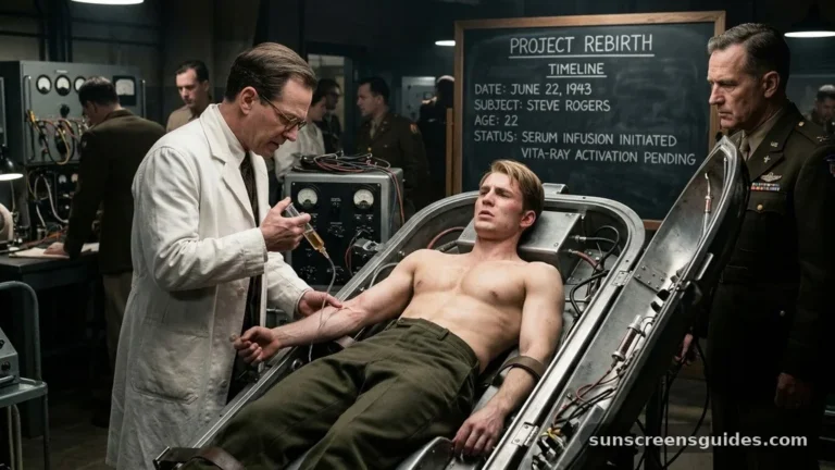 how old was steve rogers when he got the serum