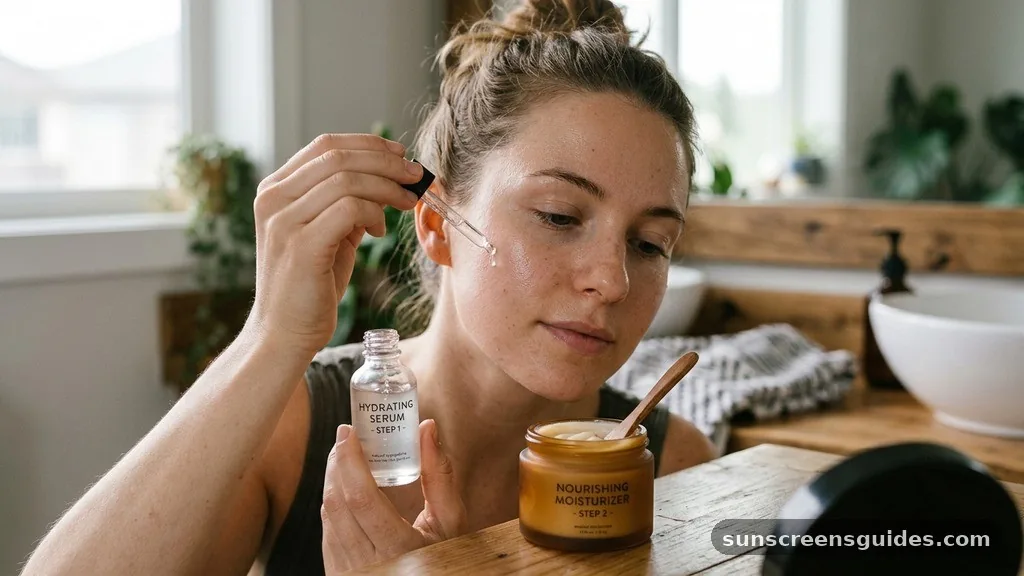 How Serum and Moisturizer Function Together - do you use serum or moisturizer first
