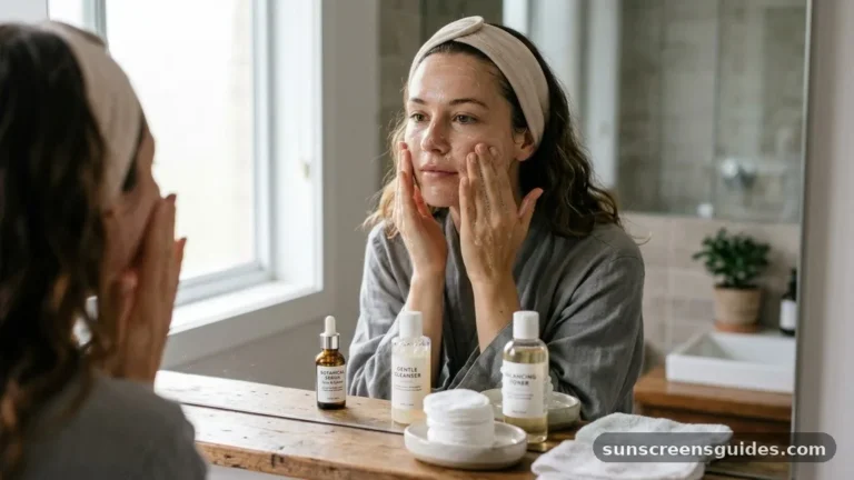 how to apply facial serum