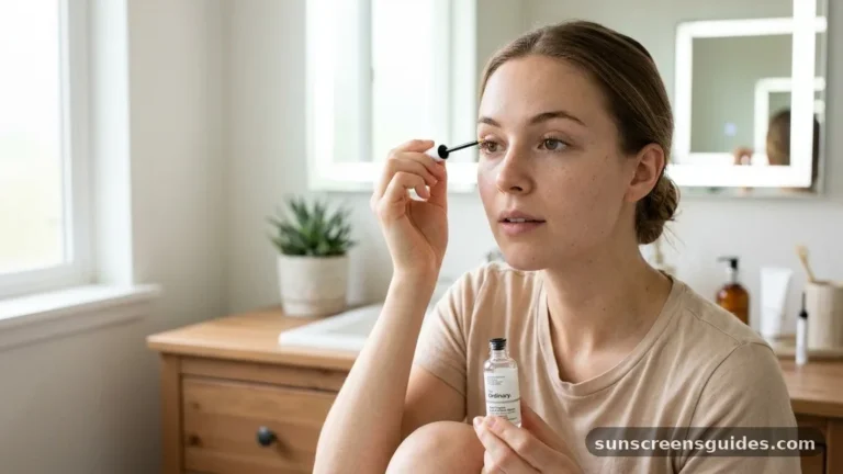 how to apply ordinary lash serum