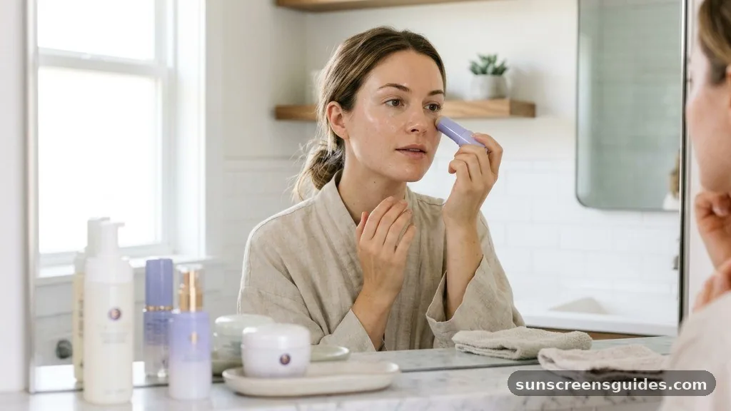 how to use tatcha serum stick