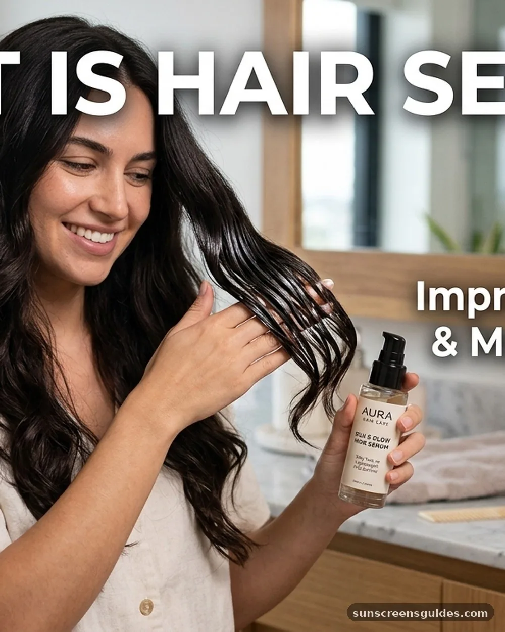 Improved Texture and Manageability - what is hair serum