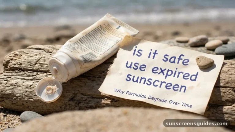 is it safe to use expired sunscreen