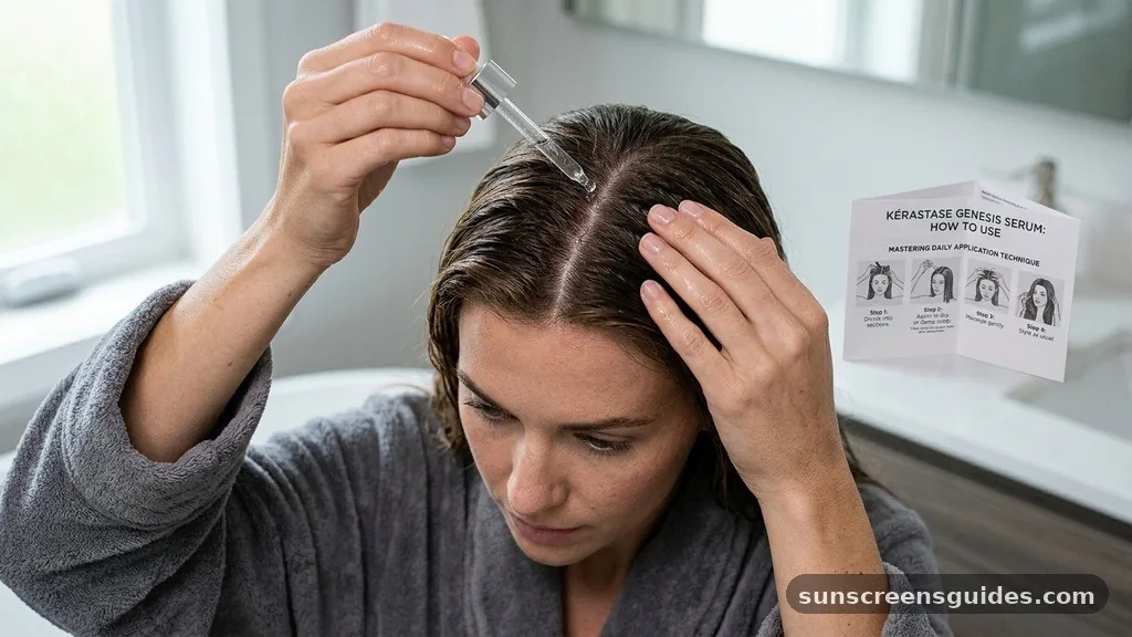 kérastase genesis serum how to use