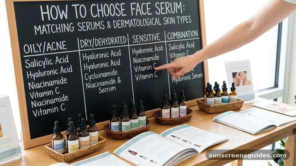 Matching Serums to Dermatological Skin Types - how to choose face serum