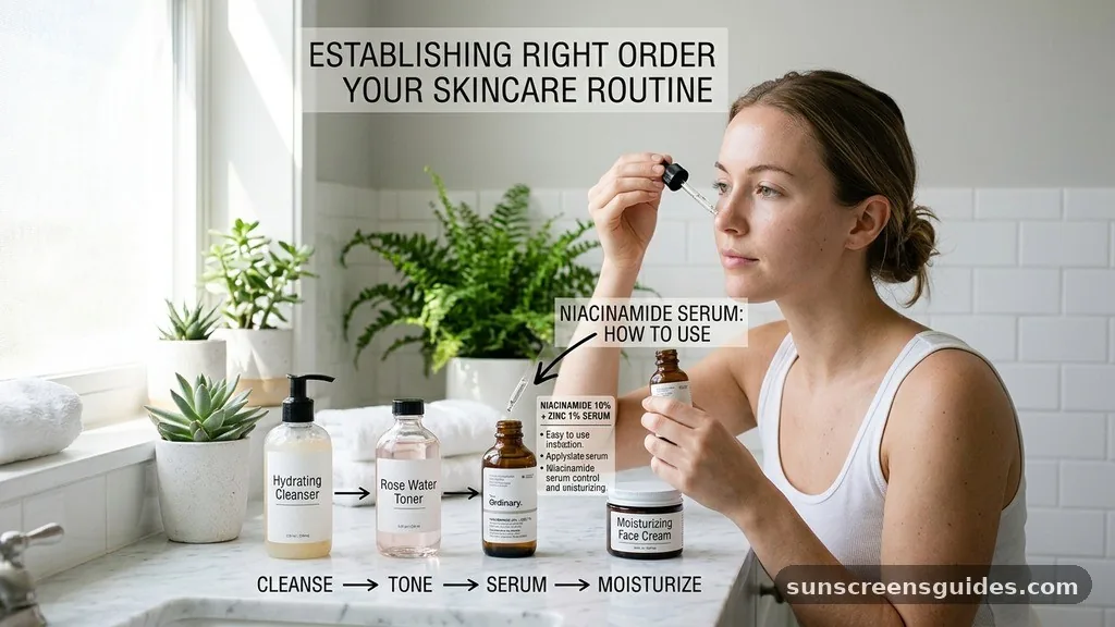 niacinamide serum how to use