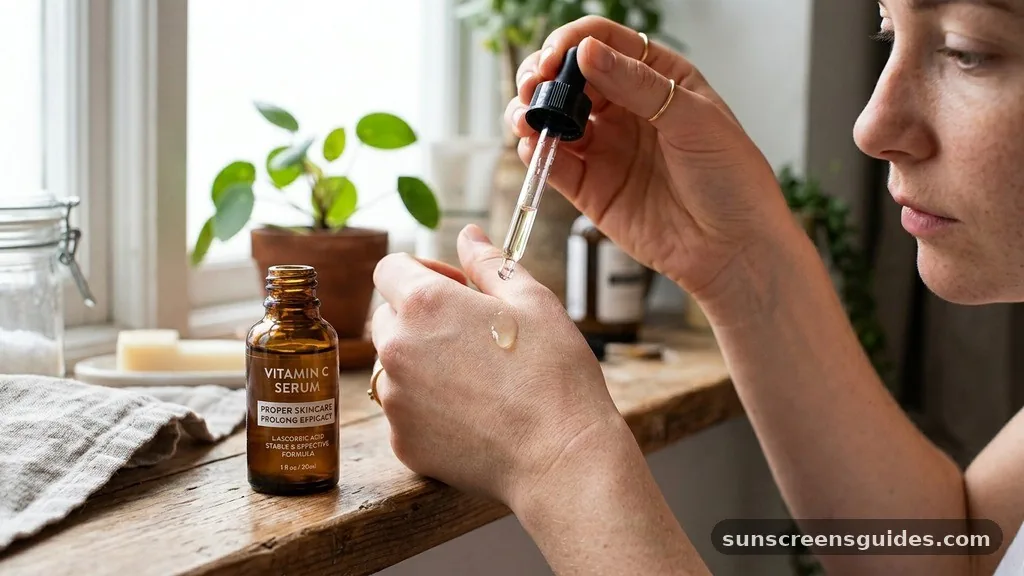 Proper Skincare Storage to Prolong Efficacy - what color should vitamin c serum be