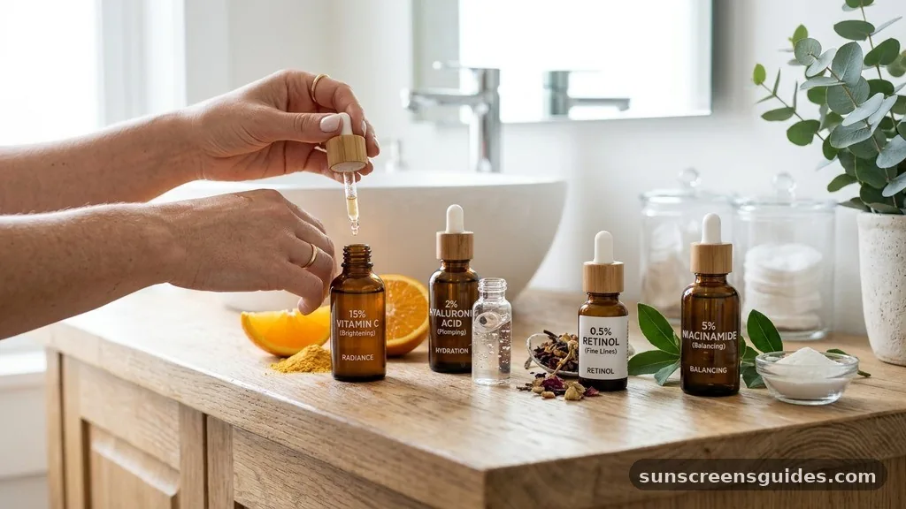 Selección de activos según las necesidades cutáneas - como usar serum facial