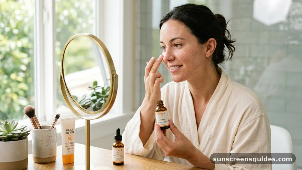 The Case for Morning Application - vitamin c serum morning or night