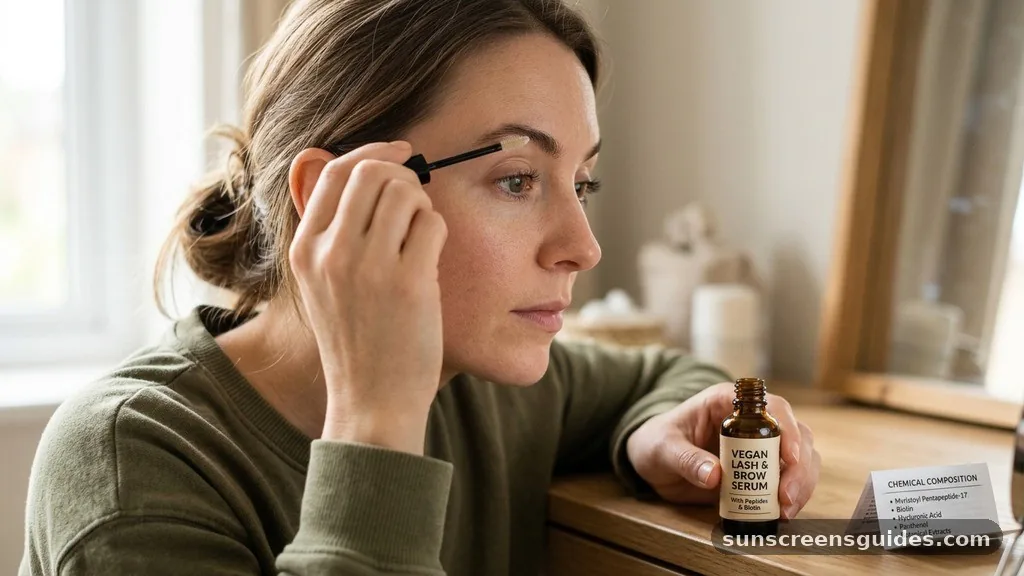 The Chemical Composition of Lash and Brow Products - can you use eyelash serum on eyebrows