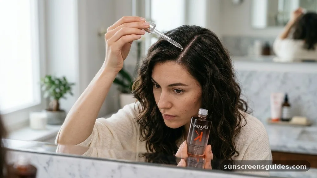 The Dropper Application Technique - how to use kerastase genesis serum