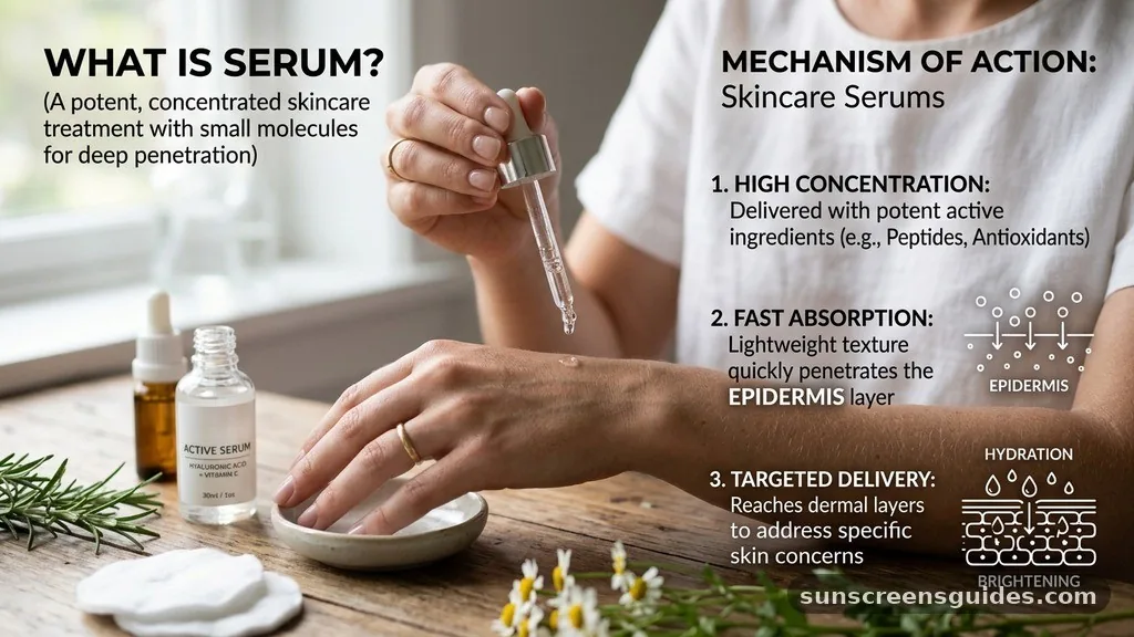 The Mechanism of Action in Skincare Serums - what is serum for