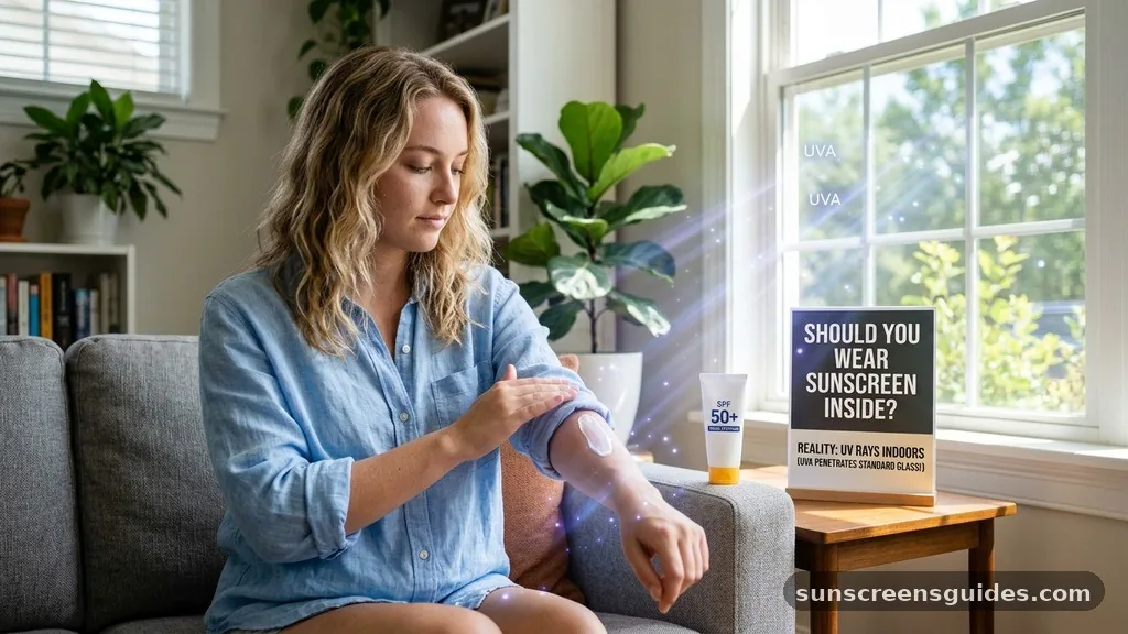 The Reality of Ultraviolet Rays Indoors - should you wear sunscreen inside