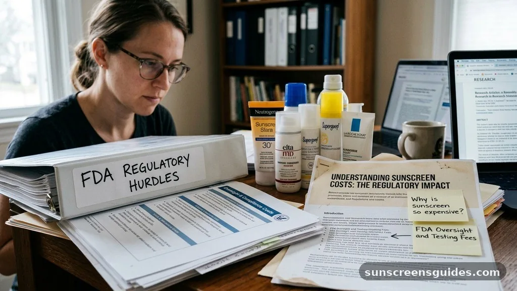 The Regulatory Hurdle and FDA Oversight - why is sunscreen so expensive