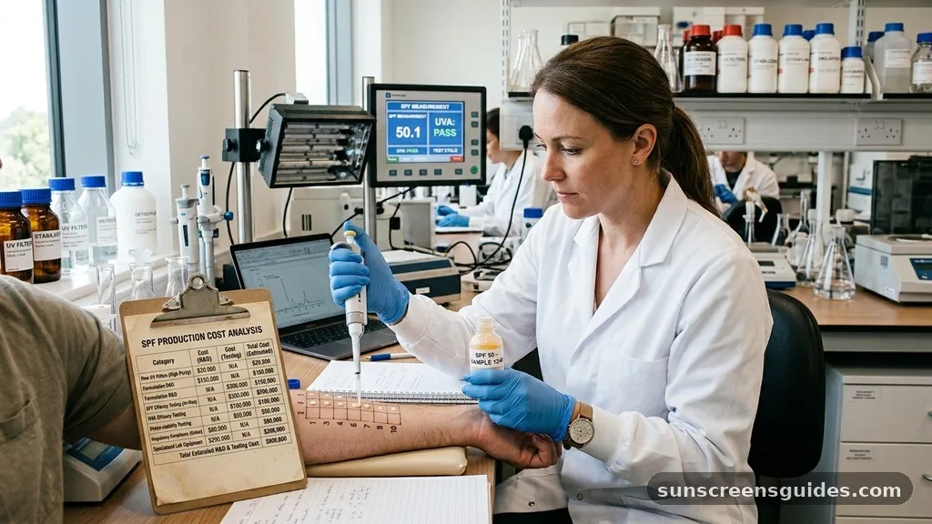 The Role of SPF Efficacy Testing - why is sunscreen so expensive