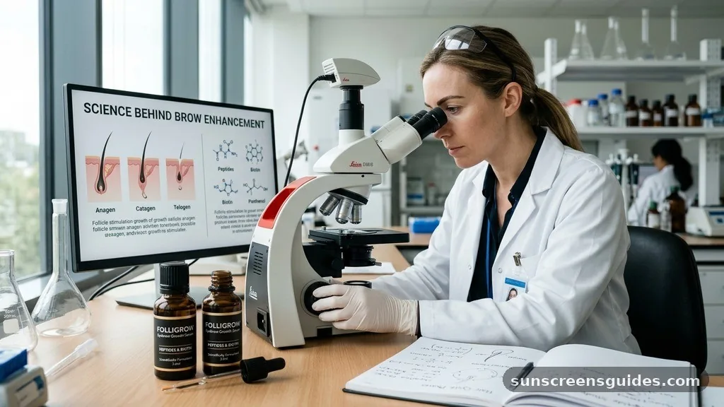 The Science Behind Brow Enhancement - what is the best eyebrow growth serum