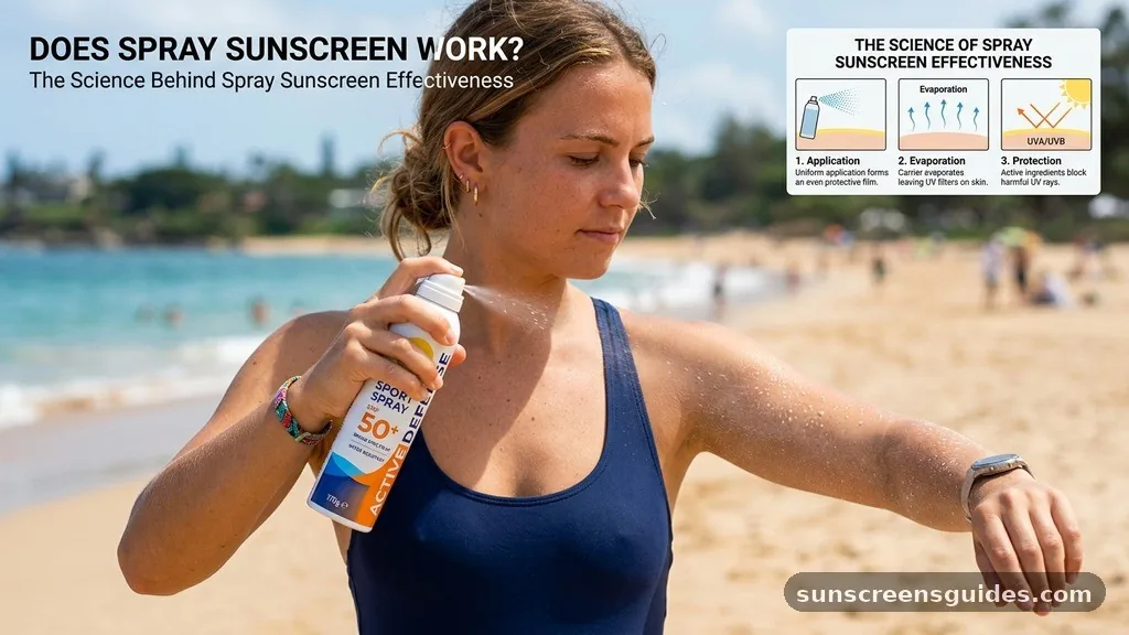 The Science Behind Spray Sunscreen Effectiveness - does spray sunscreen work